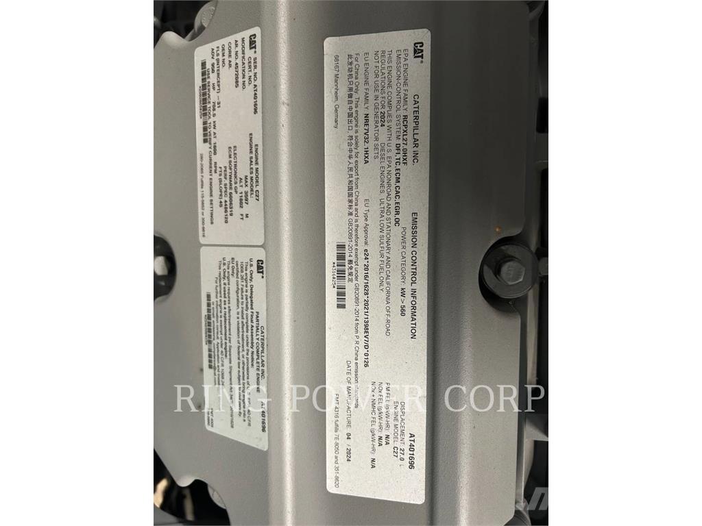 CAT C27 Moteur Industriel