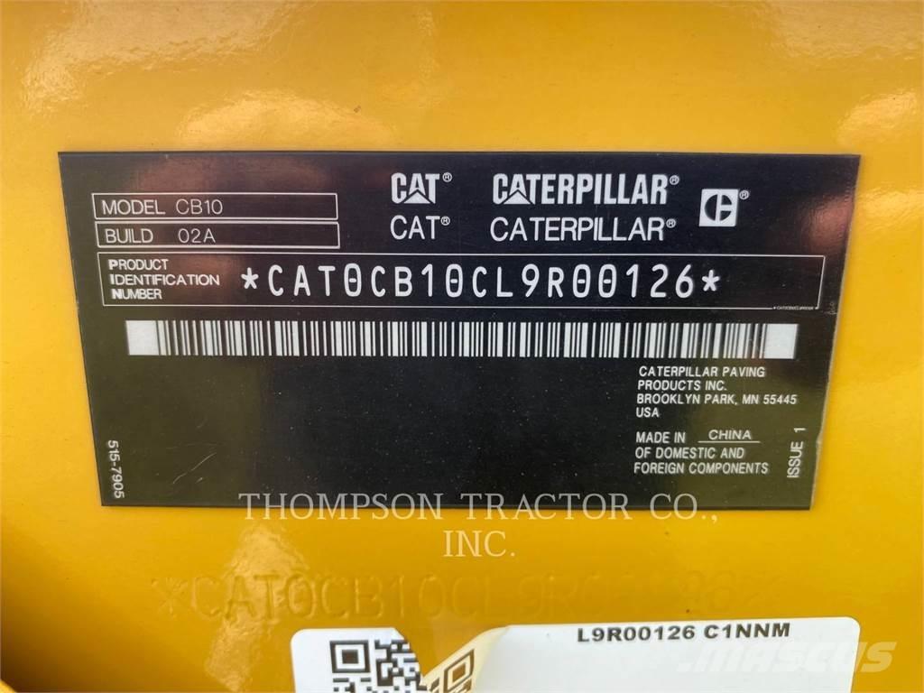 CAT CB 10 Rouleaux tandem
