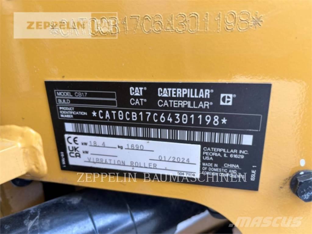 CAT CB1.7 Compacteur de sol