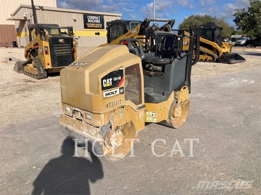 CAT CB14B Rouleaux tandem