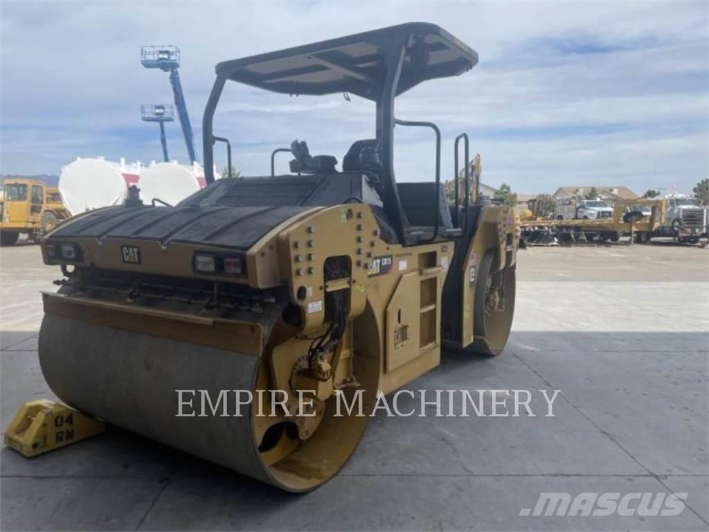 CAT CB15 5A Rouleaux tandem