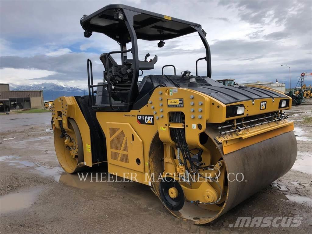 CAT CB15 CW Rouleaux tandem