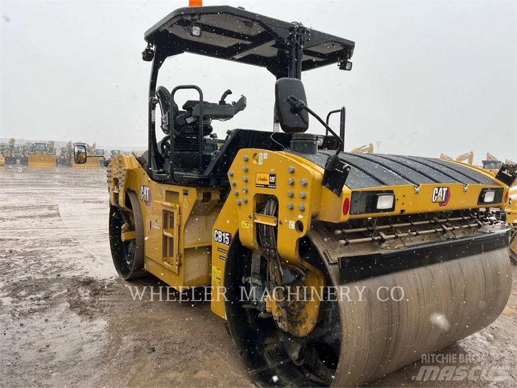 CAT CB15 CW VV Rouleaux tandem