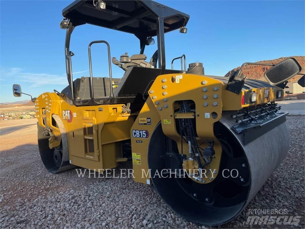 CAT CB15 CW VV Rouleaux tandem