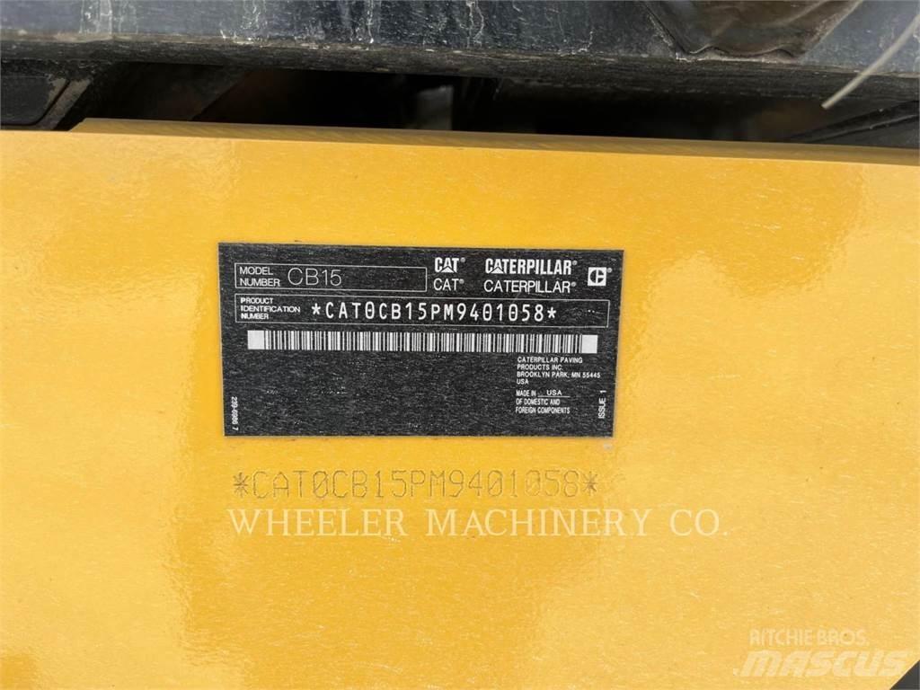 CAT CB15 CW VV Rouleaux tandem