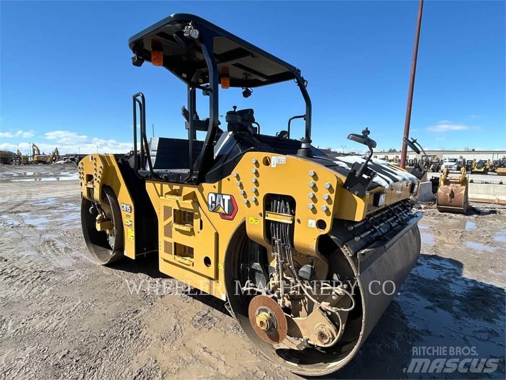 CAT CB15 CW VV Rouleaux tandem