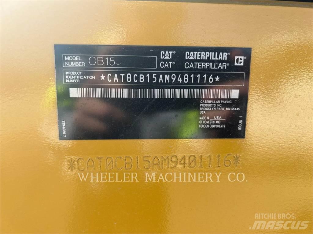 CAT CB15 CW VV Rouleaux tandem