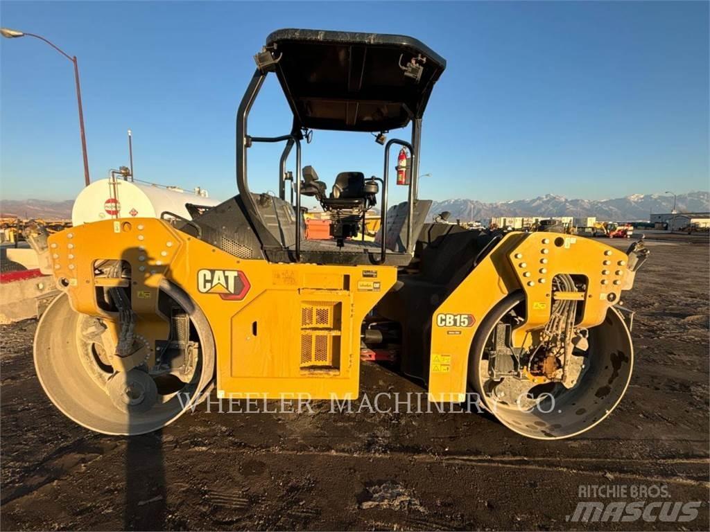 CAT CB15 CW VV Rouleaux tandem