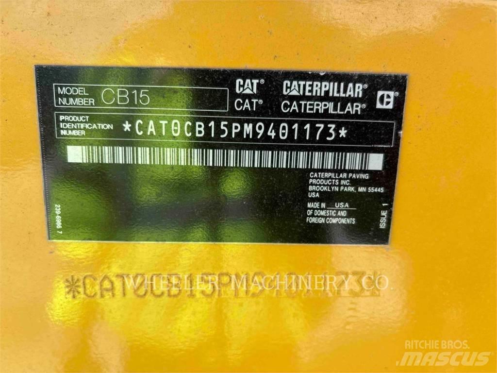 CAT CB15 CW VV Rouleaux tandem
