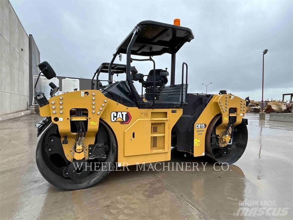 CAT CB15 CW VV Rouleaux tandem