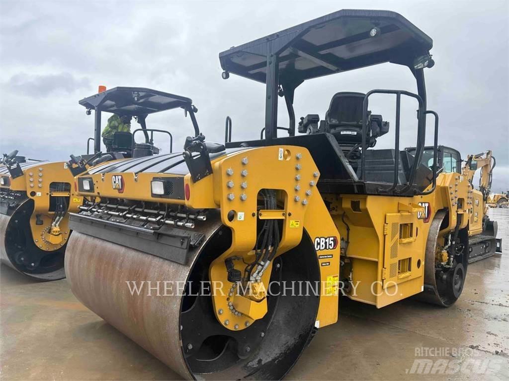 CAT CB15 CW VV Rouleaux tandem