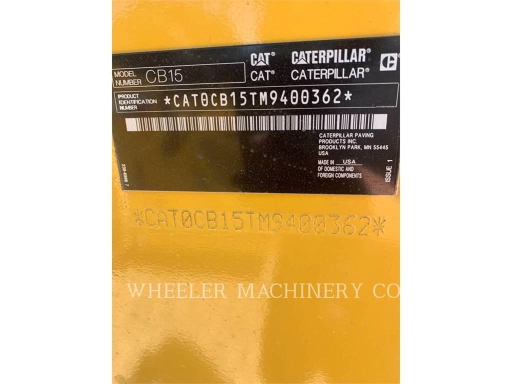 CAT CB15 CW VV Rouleaux tandem