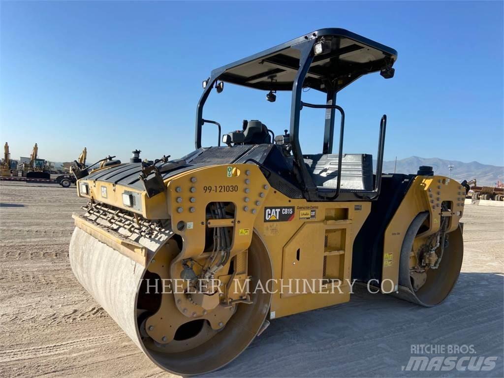 CAT CB15 VV Rouleaux tandem