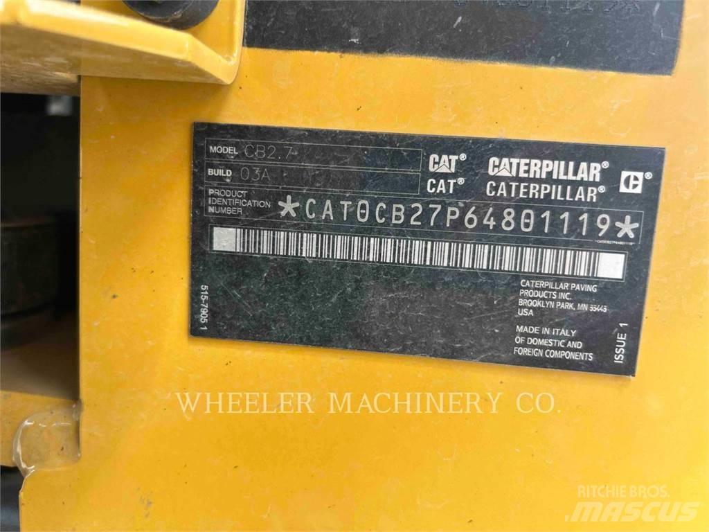 CAT CB2.7 Rouleaux tandem