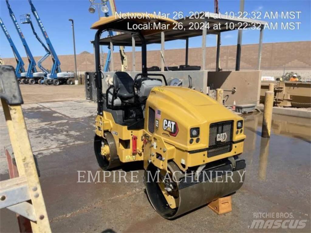 CAT CB2.7GC Rouleaux tandem