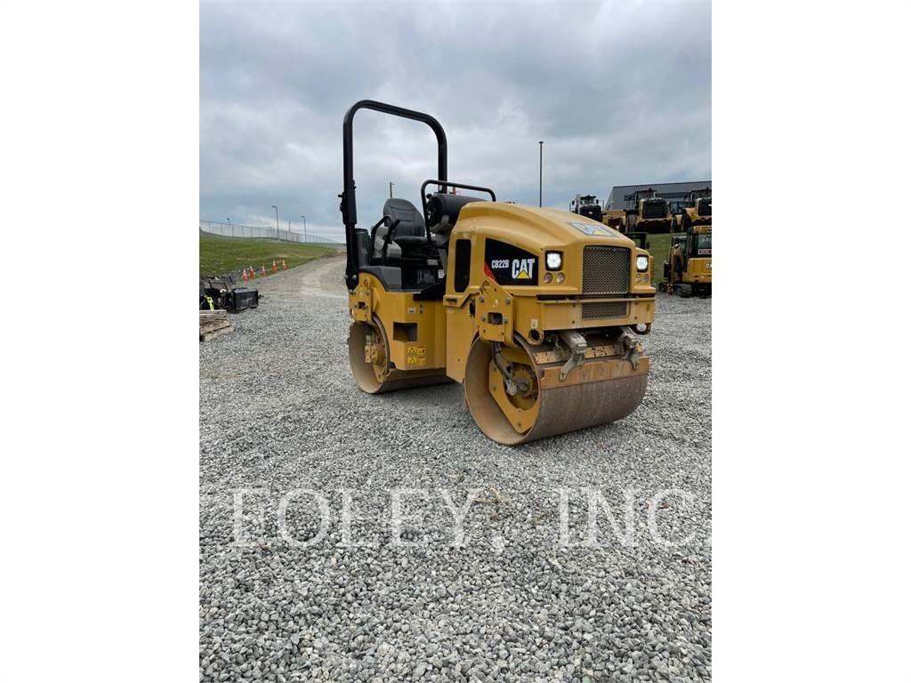 CAT CB22B Rouleaux tandem