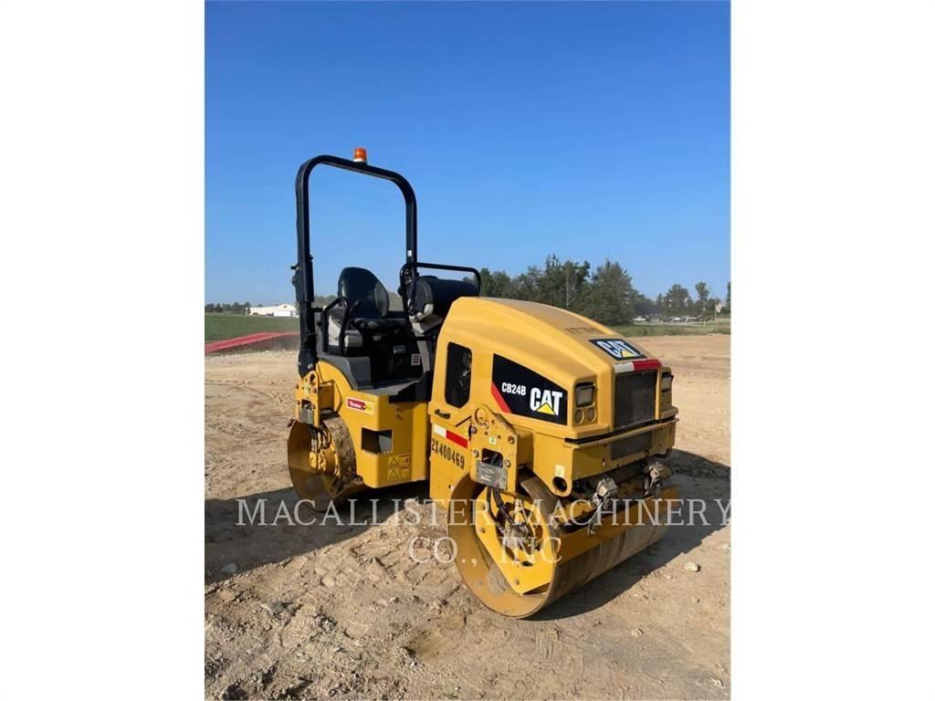 CAT CB24B Rouleaux tandem
