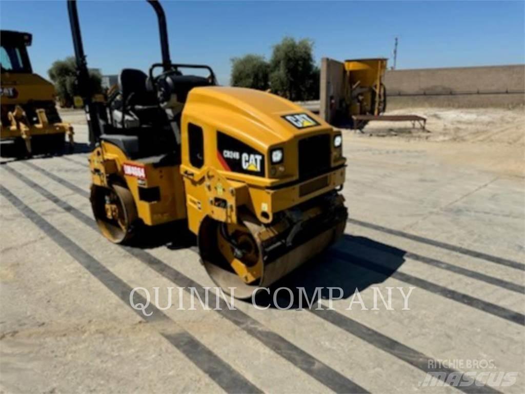 CAT CB24B Rouleaux tandem
