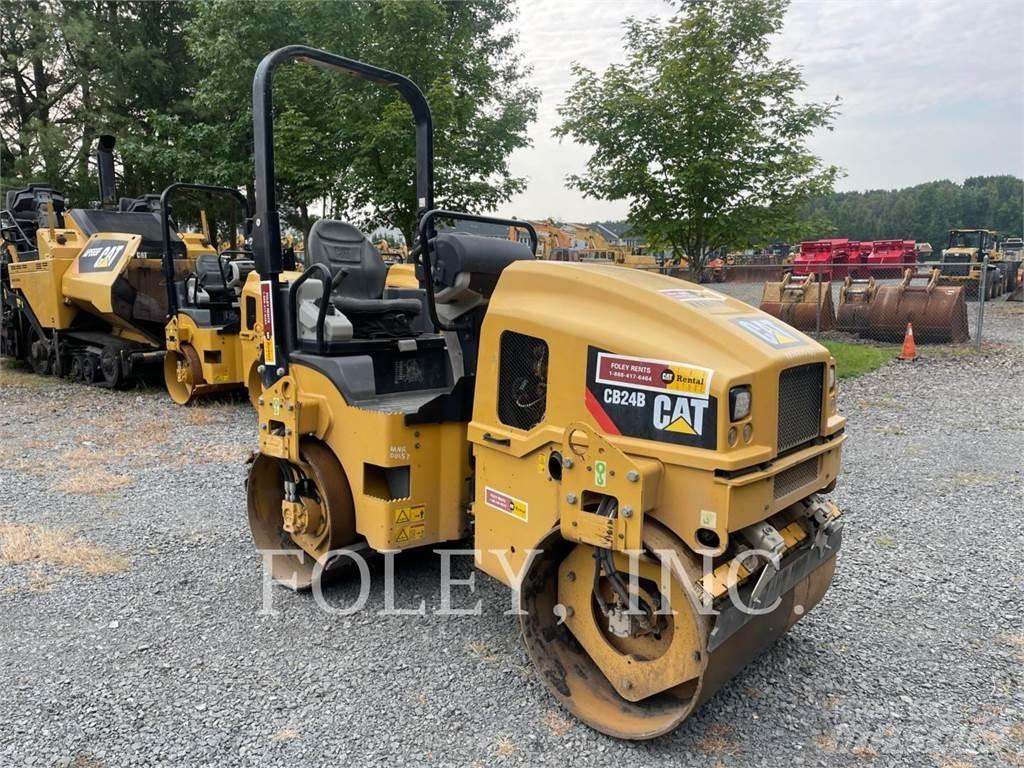 CAT CB24B Rouleaux tandem