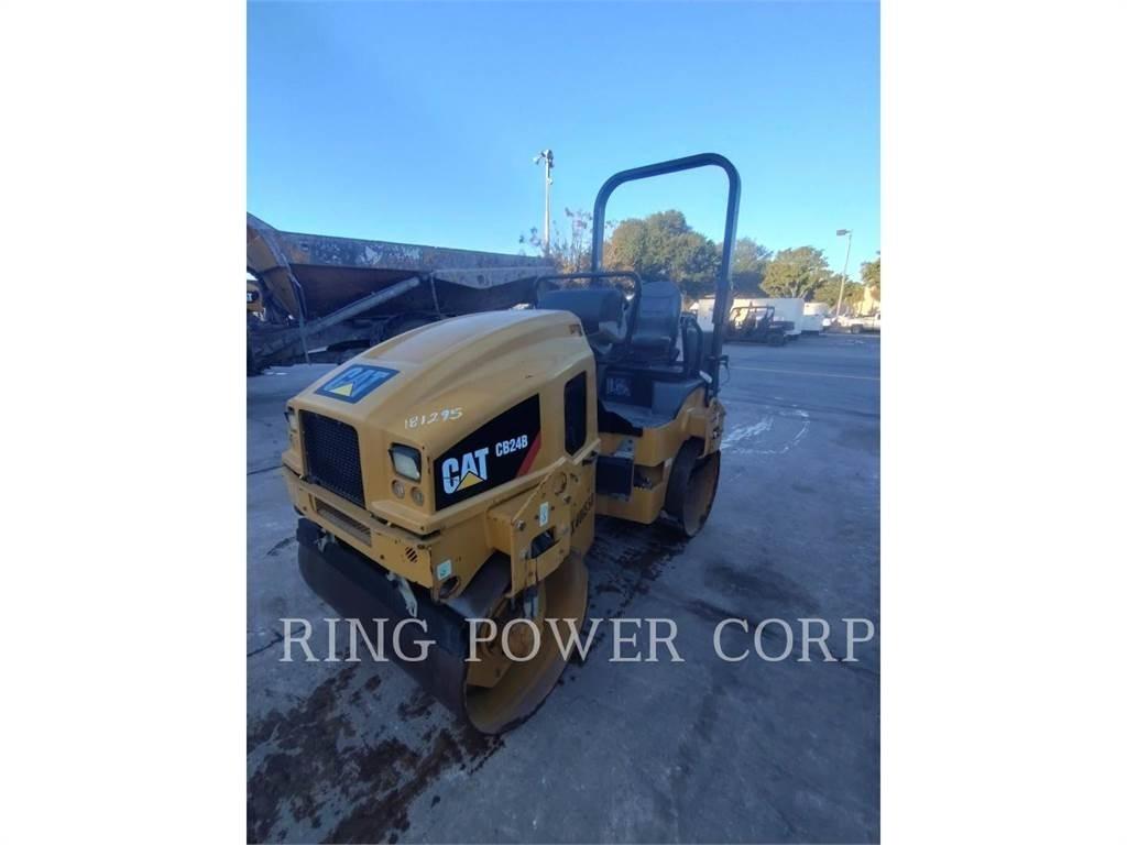 CAT CB24B Rouleaux tandem