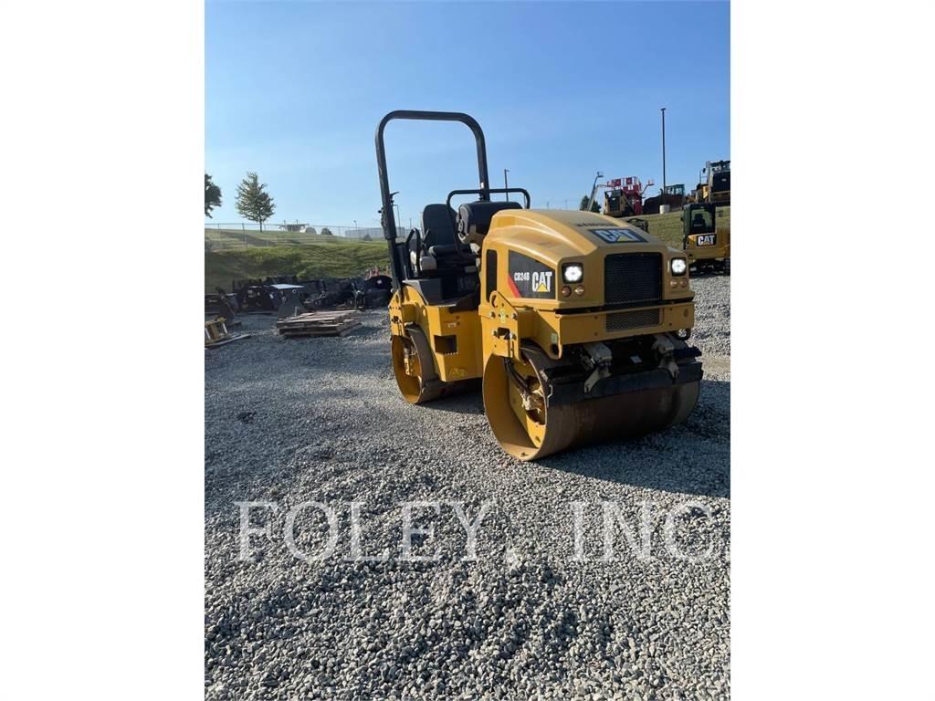 CAT CB24B Rouleaux tandem
