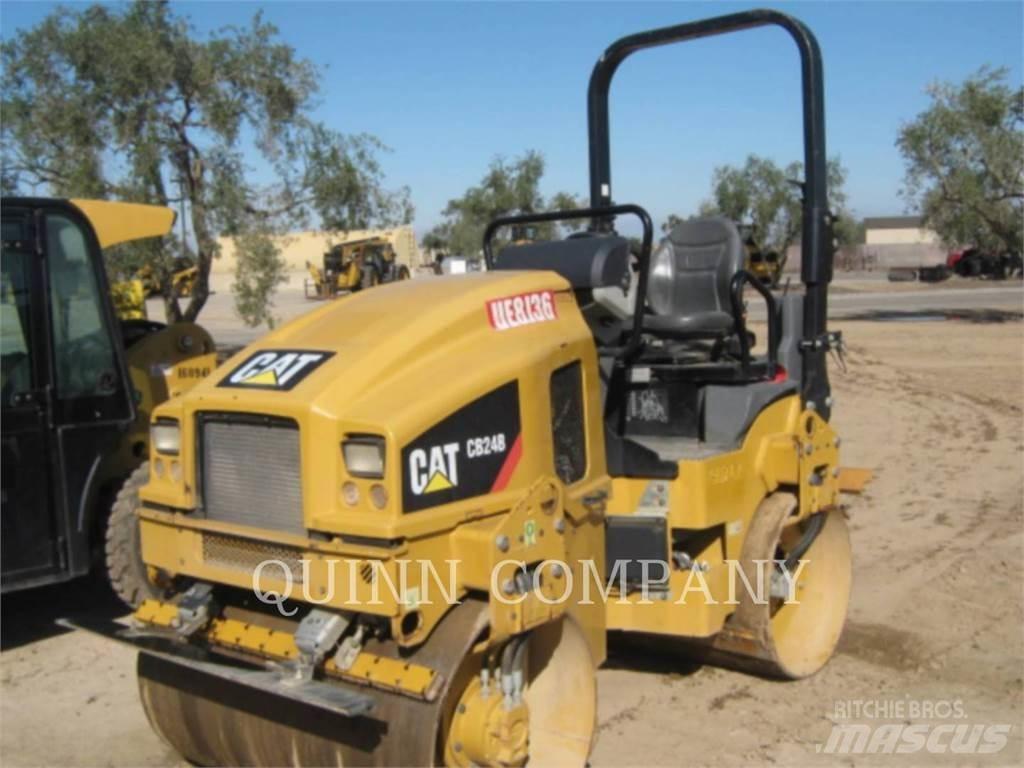 CAT CB24B Rouleaux tandem