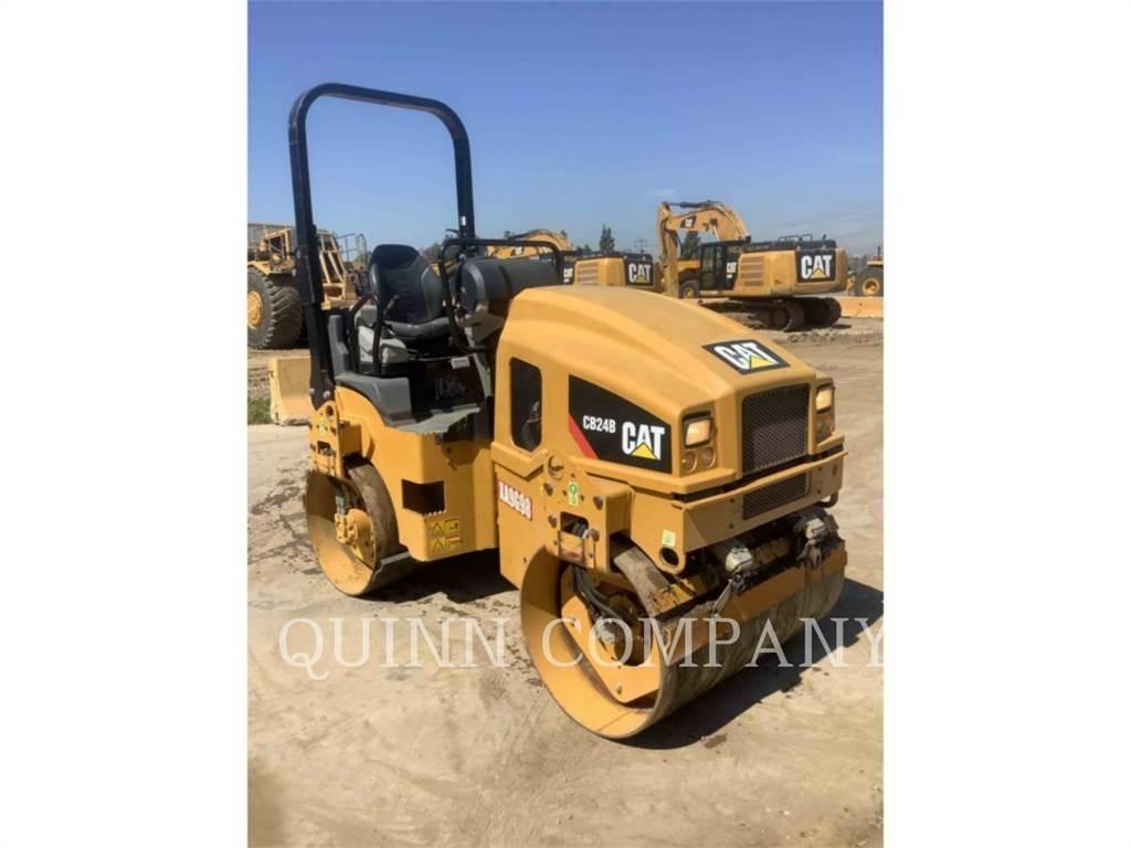 CAT CB24B Rouleaux tandem