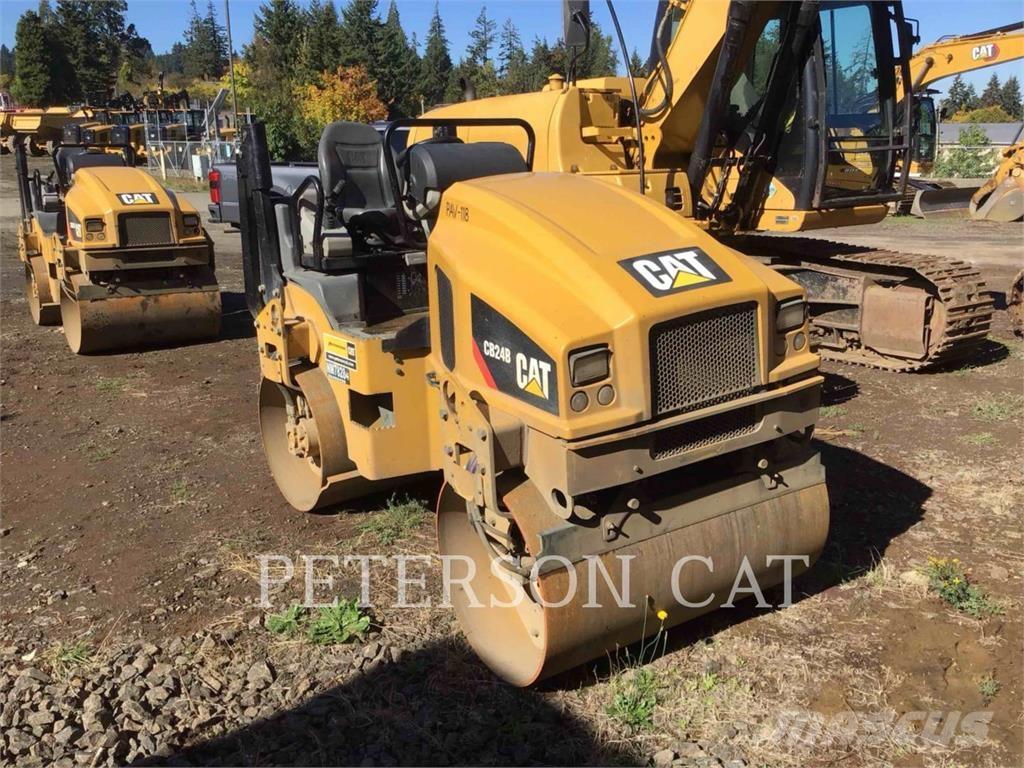 CAT CB24B Rouleaux tandem