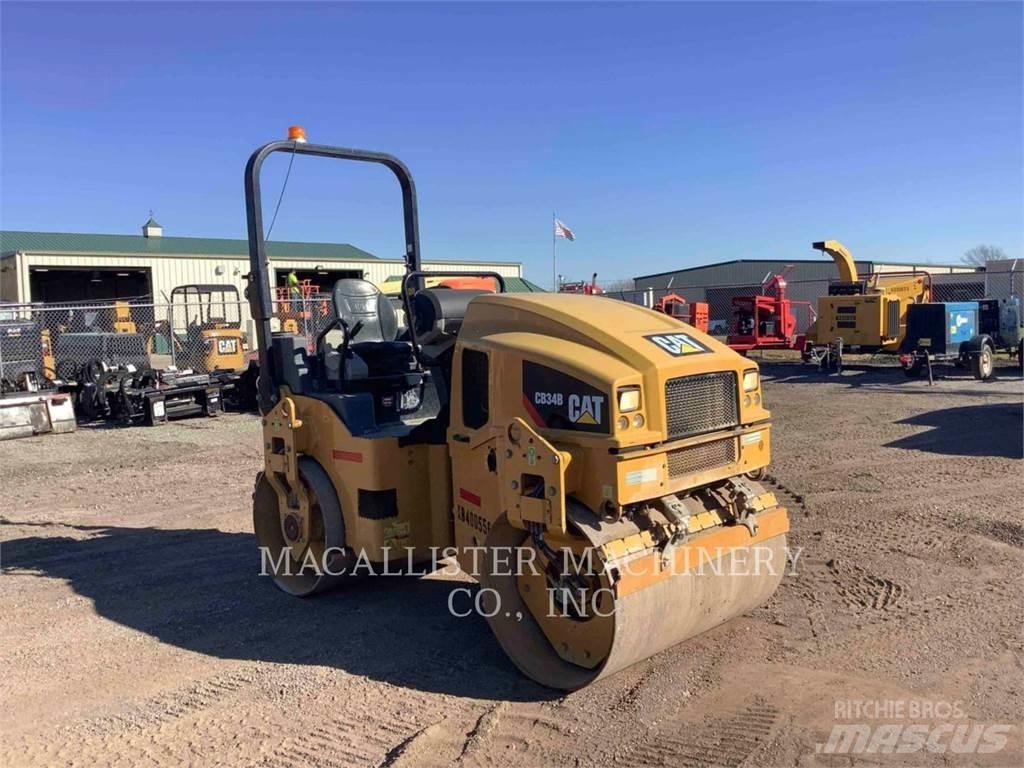 CAT CB34B Rouleaux tandem