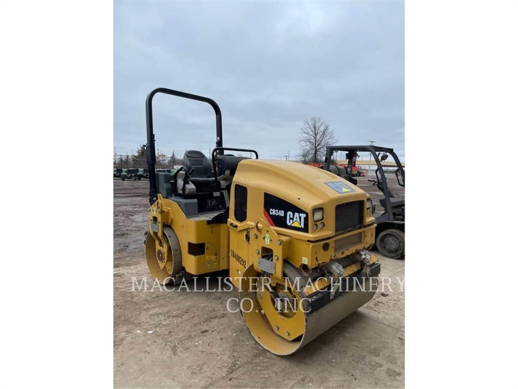 CAT CB34B Rouleaux tandem