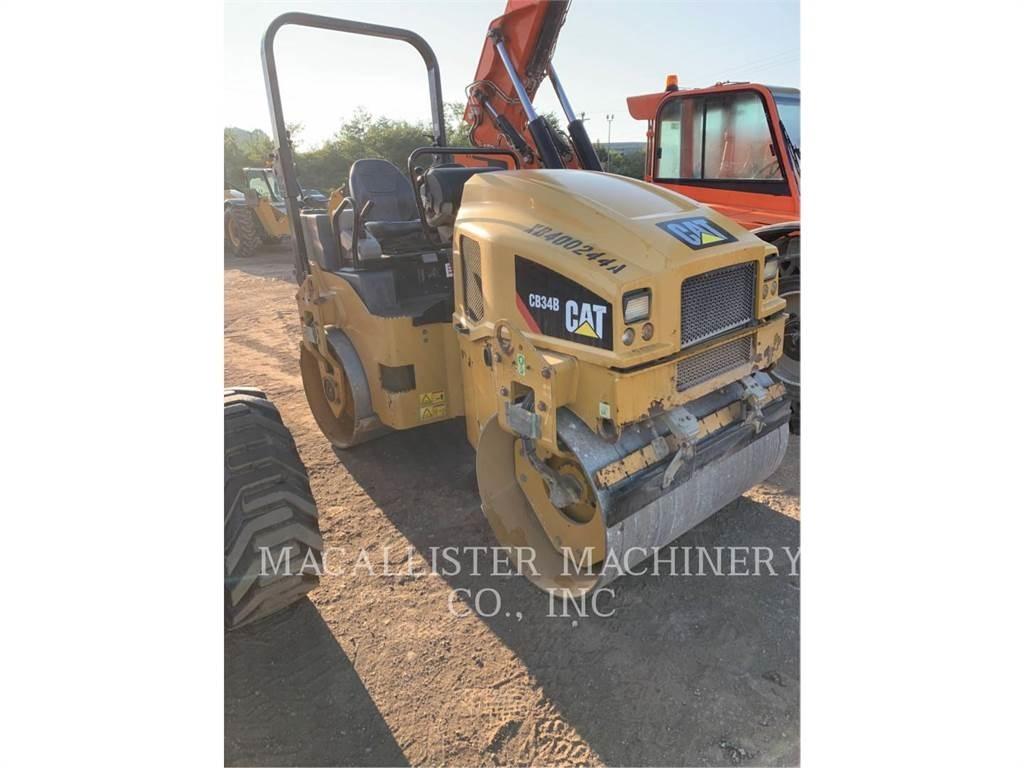 CAT CB34B Rouleaux tandem