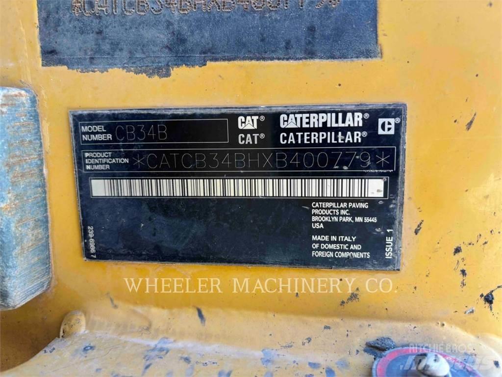 CAT CB34B Rouleaux tandem