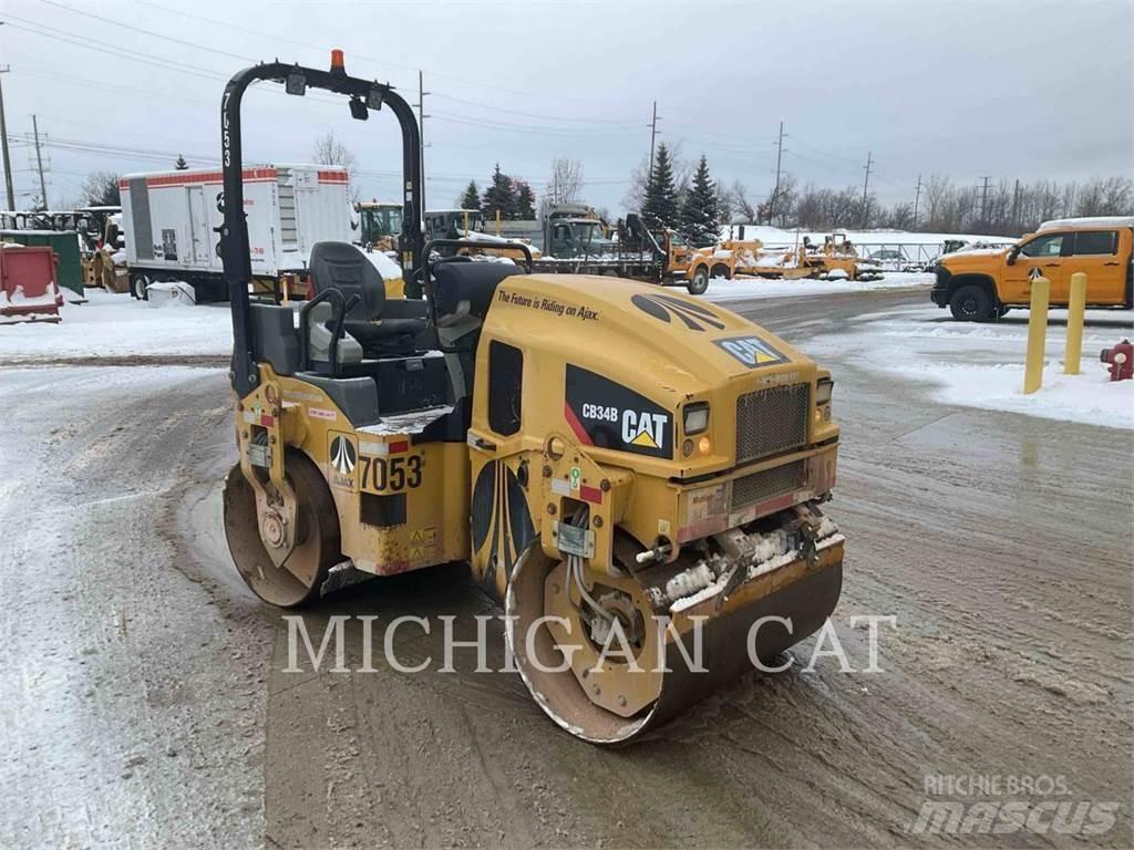CAT CB34B Rouleaux monocylindre