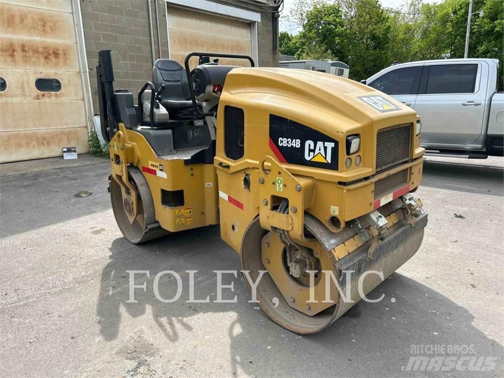 CAT CB34B Rouleaux tandem