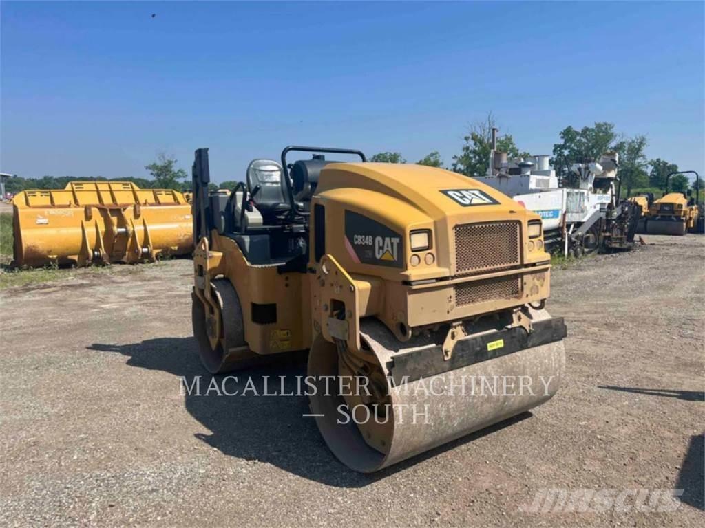 CAT CB34BXW Rouleaux tandem