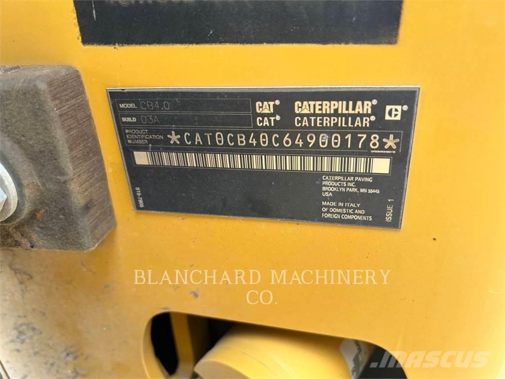 CAT CB4.0 Rouleaux tandem