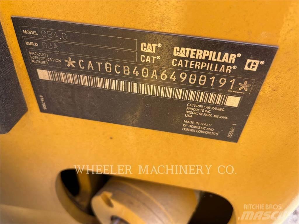 CAT CB4.0 Rouleaux tandem
