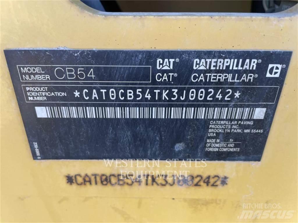 CAT CB54 Rouleaux tandem