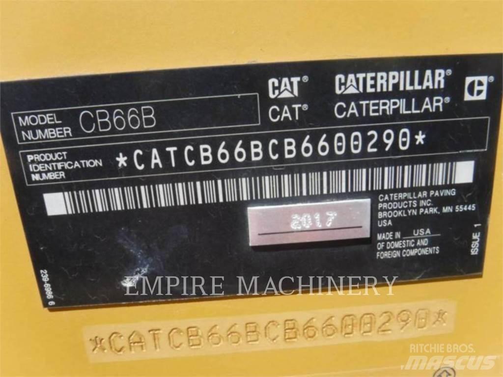 CAT CB66B Rouleaux tandem