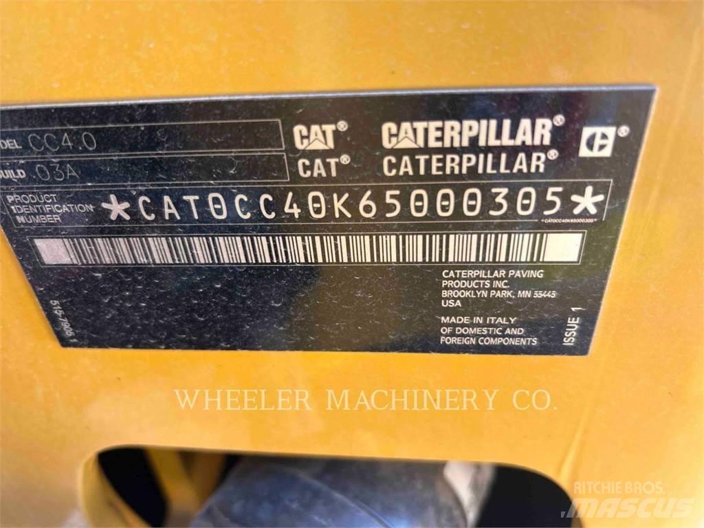 CAT CC4.0 Rouleaux monocylindre