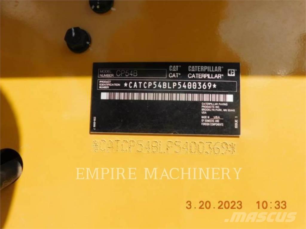 CAT CP54B Rouleaux monocylindre