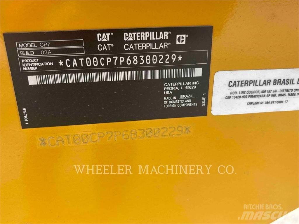 CAT CP7 Rouleaux monocylindre