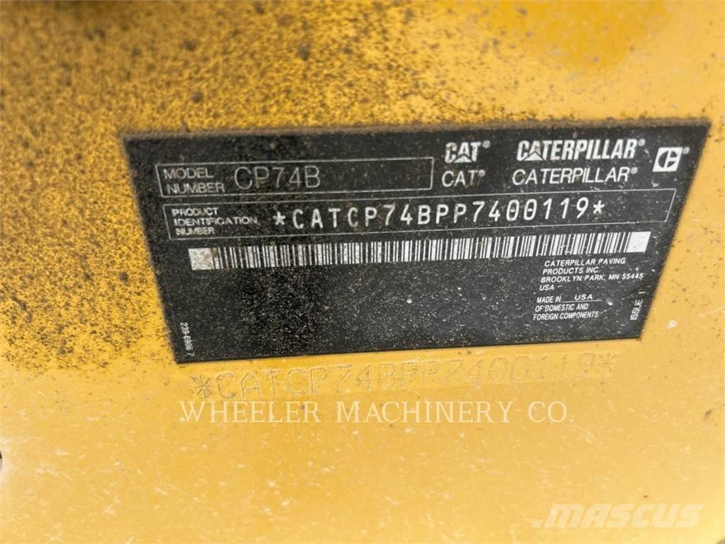 CAT CP74B Rouleaux monocylindre