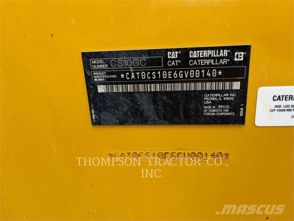 CAT CS10GC Rouleaux monocylindre