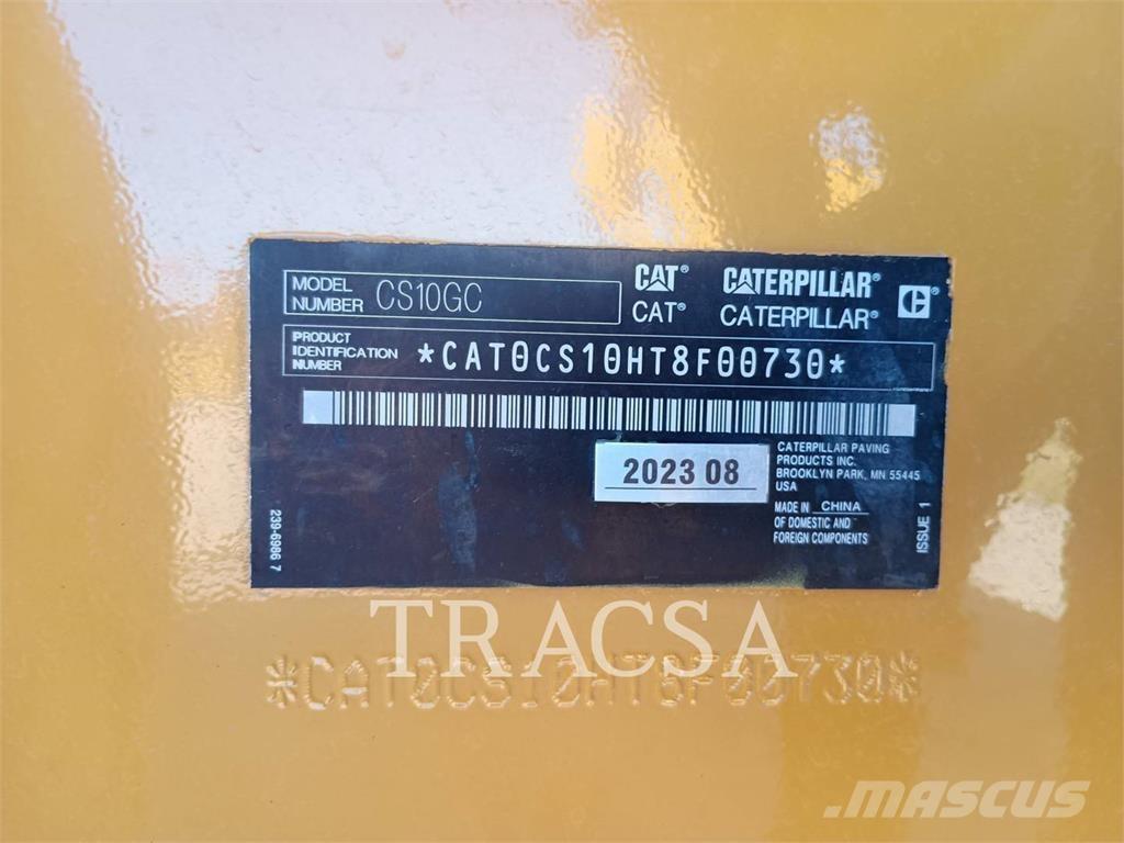 CAT CS10GC Rouleaux monocylindre