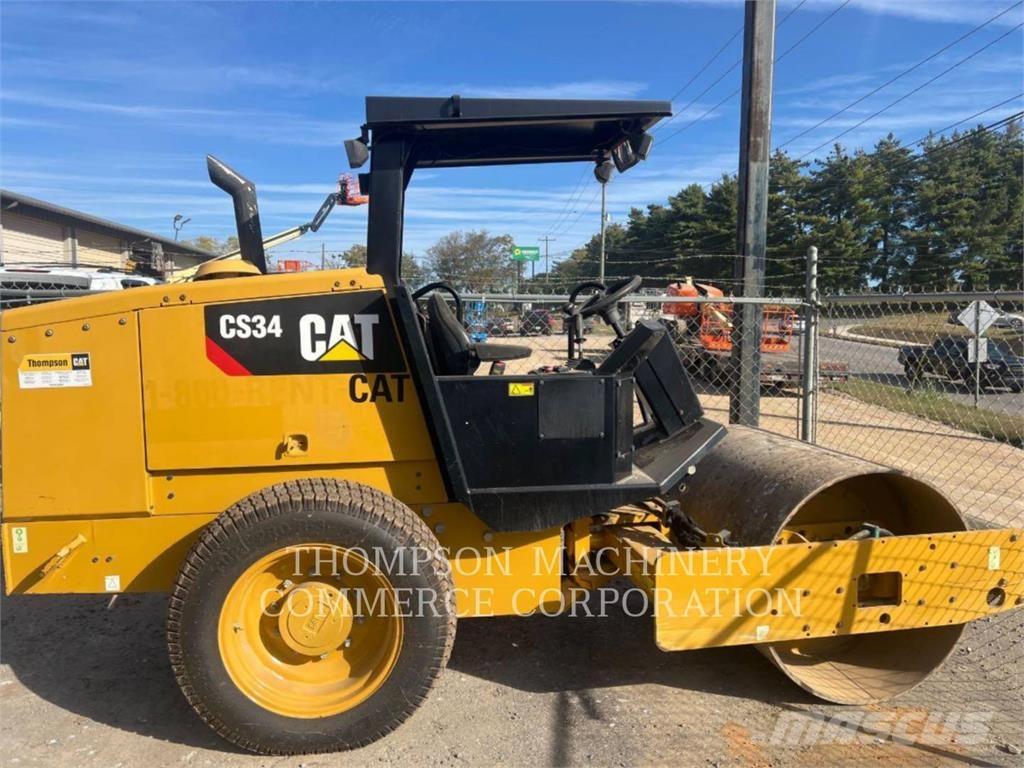 CAT CS34 Rouleaux monocylindre