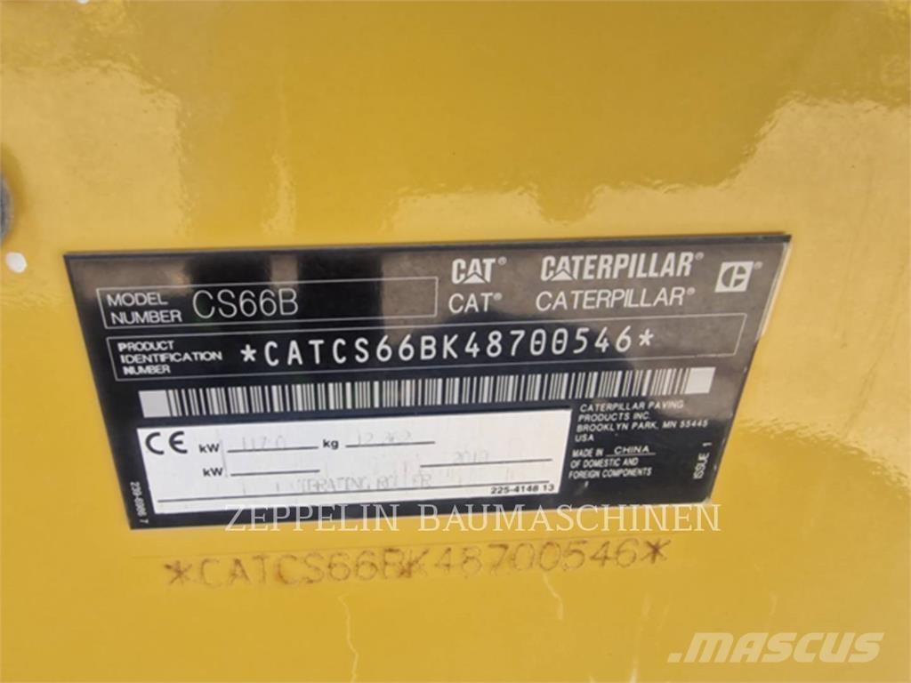 CAT CS66B Compacteur de sol