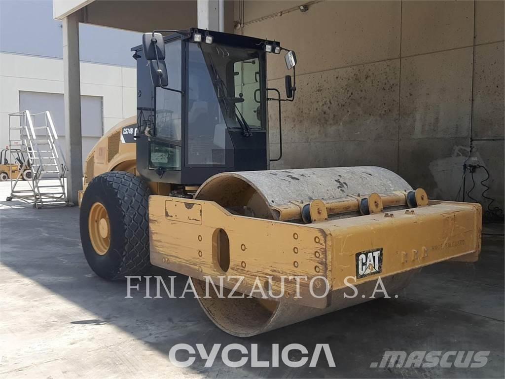 CAT CS74B Rouleaux monocylindre