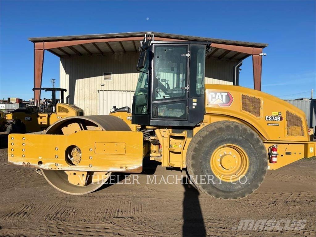 CAT CS74B Rouleaux monocylindre