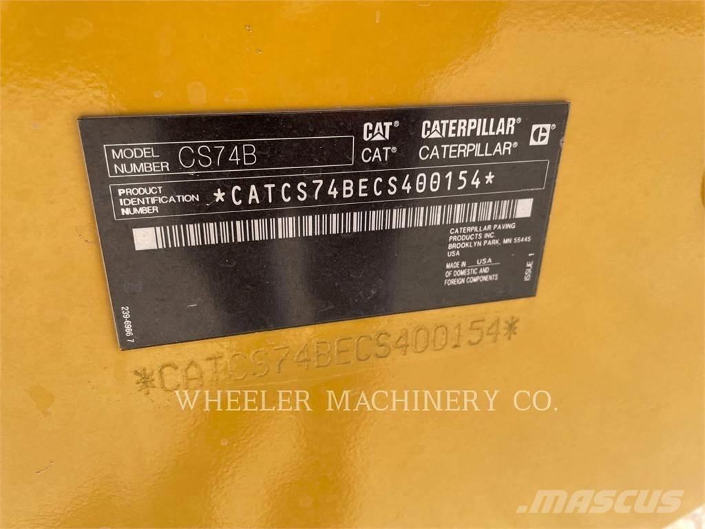 CAT CS74B Rouleaux monocylindre